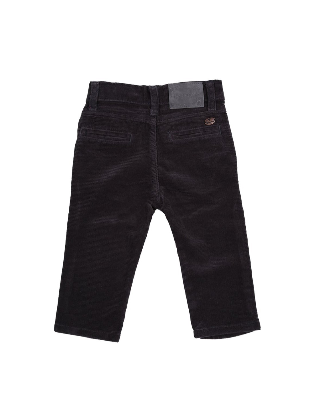 Graphite corduroy shorts for boys NDZ1687 - Online store - Boutique